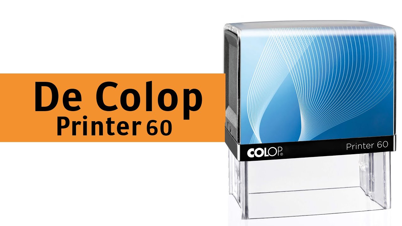 Stempels maken bij Kantoorstempels.nl. De Colop 60 stempel