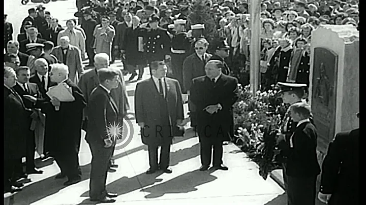 President John Kennedy attends the formal dedicati...