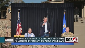 US Air Force responds to NM senator