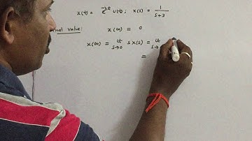 Signals & Systems - Laplace Transforms - Initial and Final Value Theorem - Working examples - 2