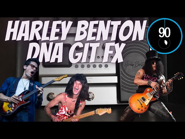 Harley Benton DNAfx Git Software - Tones in 90 sec