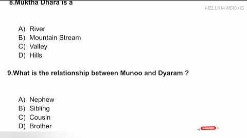 PGTRB ENGLISH UNIT VII MCQS