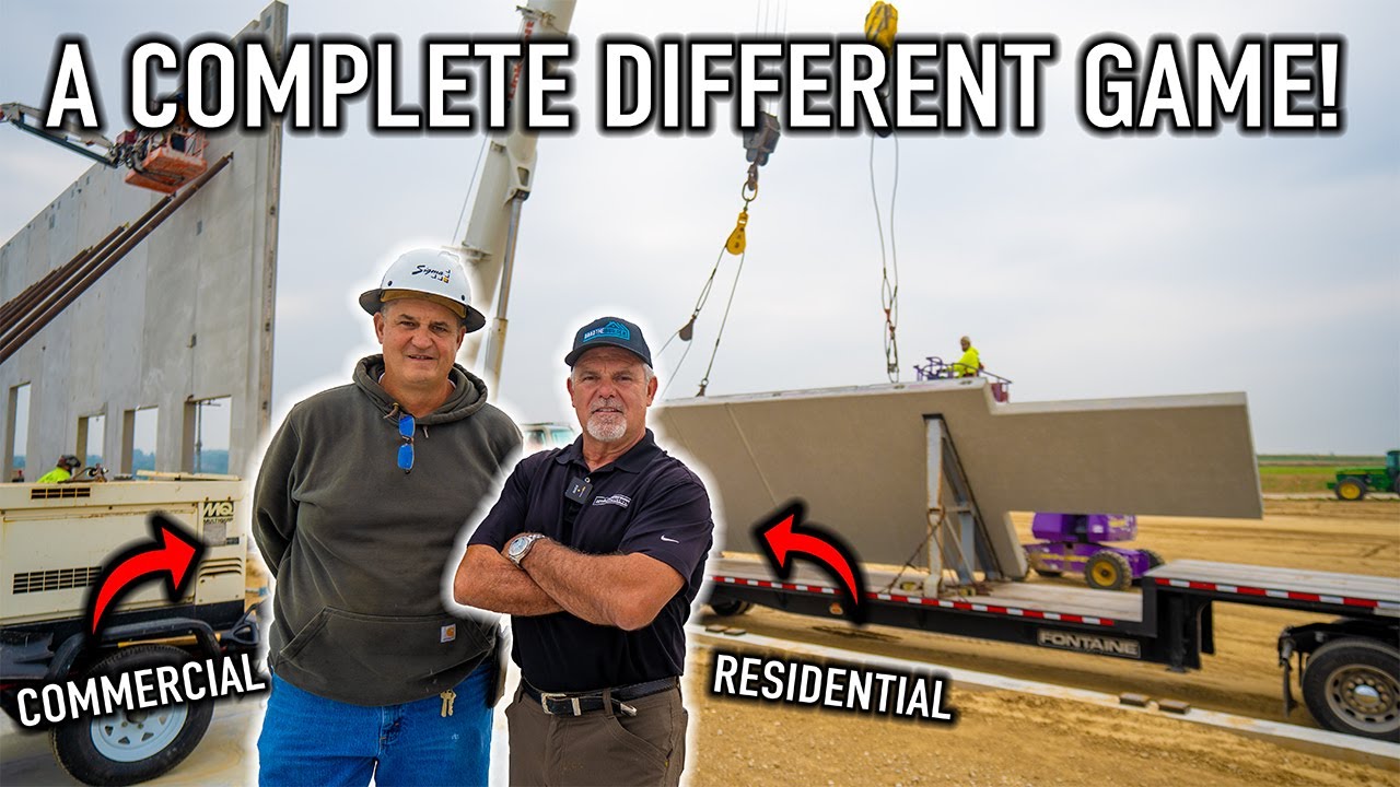 RESIDENTIAL Builder Visits a COMMERCIAL Job Site! (Should I Switch?)