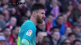 Lionel Messi Vs Atletico Madrid Away 16 17 Uhd 4K