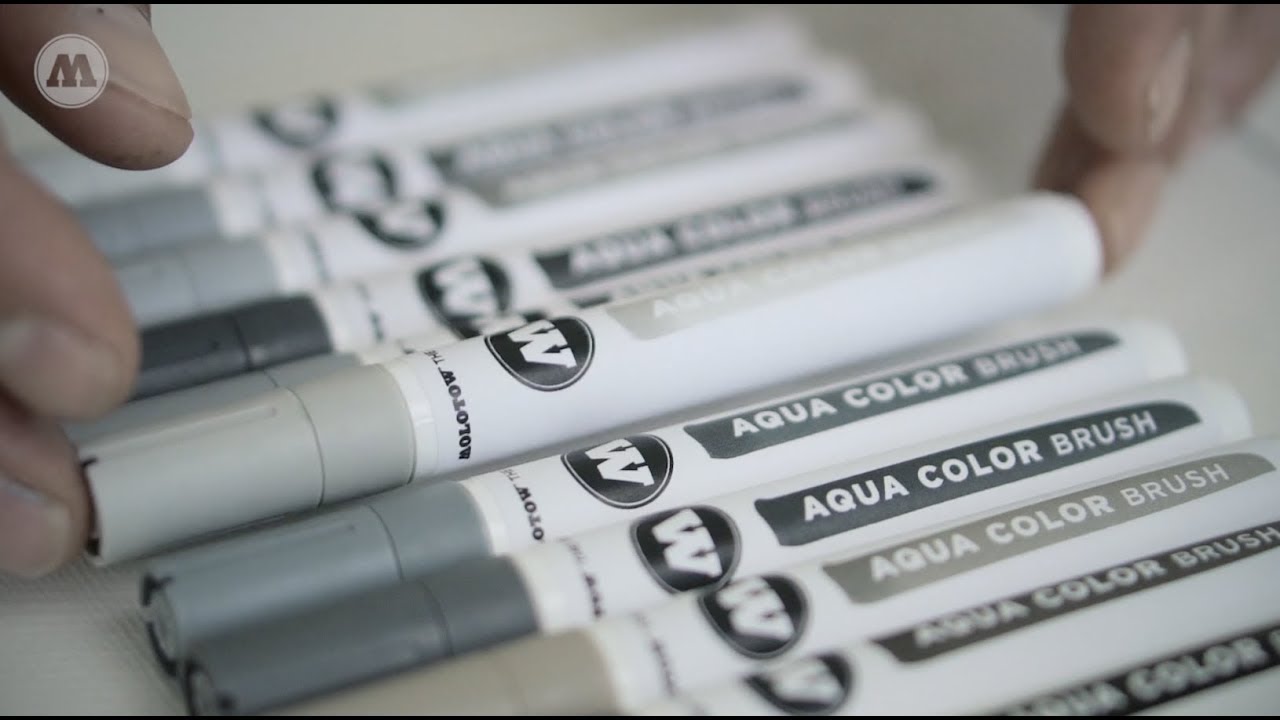 camera iphone 8 plus apk MOLOTOW™ Product Sessions #47 - AQUA COLOR BRUSH & BLACKLINER COMPLETE SET