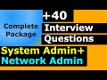 TOP SYSTEM ADMINISTRATOR AND NETWORK ADMINISTRATOR INTERVIEW QUESTIONS AND ANSWERS COMPLETE PACKAGE