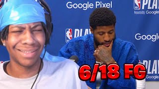 Lvgit Reacts To Paul George, Ty Lue Clippers PostGame Interview After Game 6 Loss To Mavericks