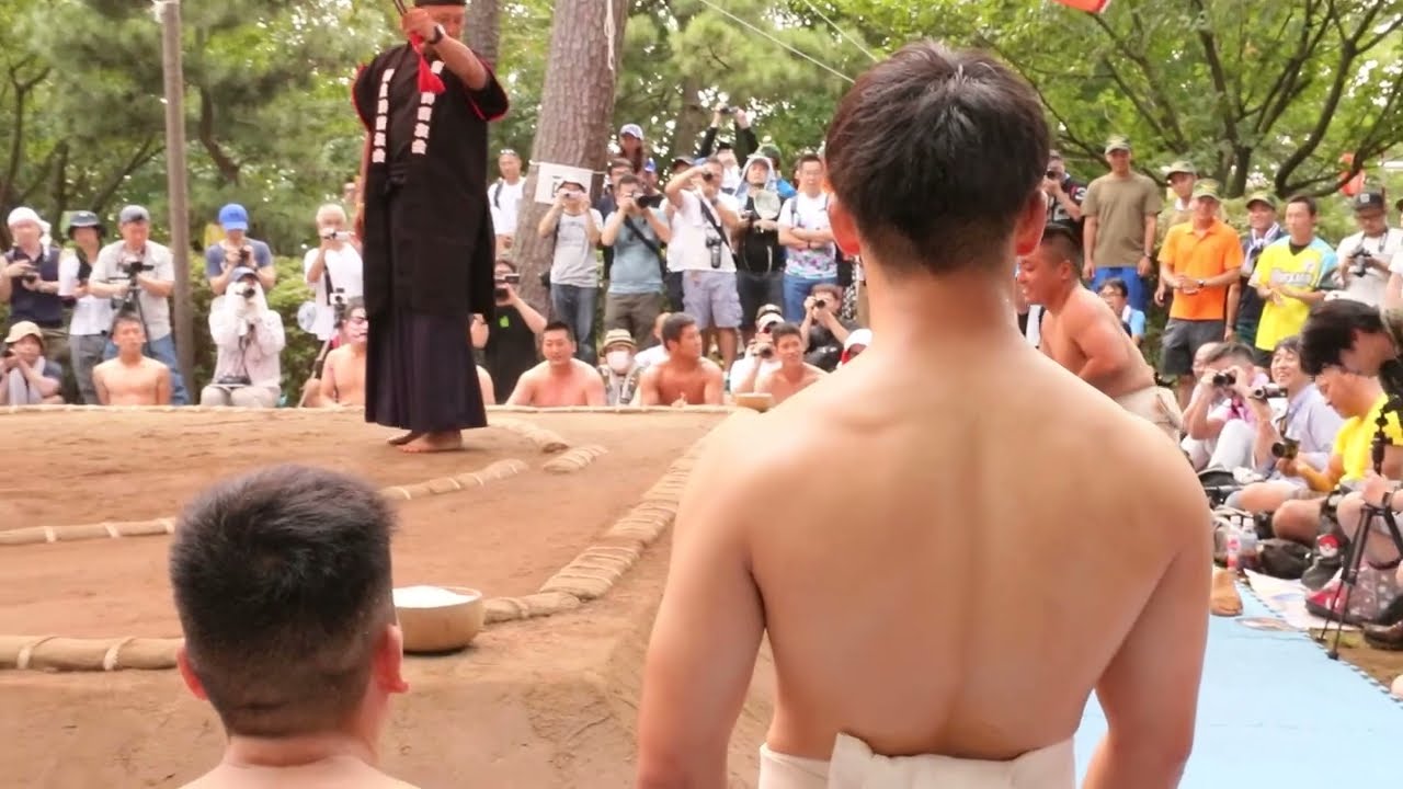 JAPAN Self-Defense Forces Narashino Station Summer Festival SUMO Tournament 2018