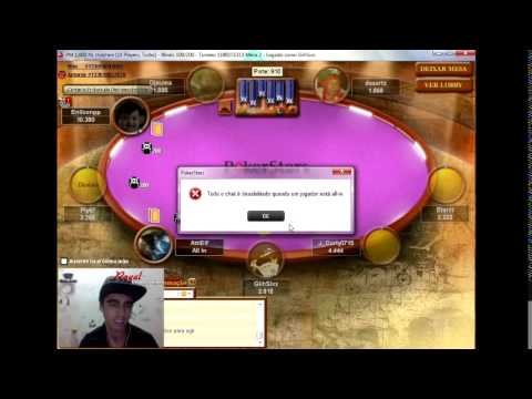 Serie Começando no Poker Online - Vencendo torneios Play Money Jogando 18 Players Turbo 1K - Parte 3