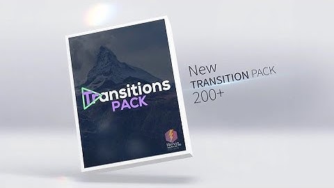 After Effects Template - Transitions Pack