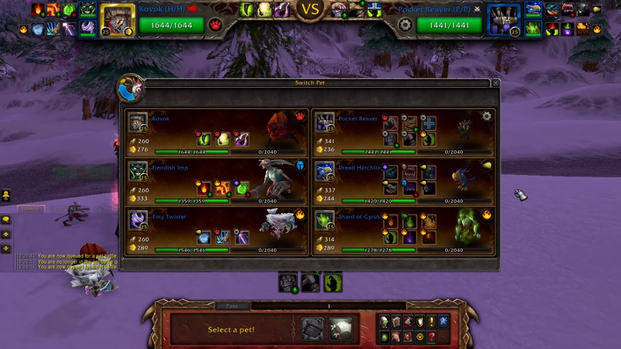 battlestar galactica PVP Pet Battles - Pet Event Teams