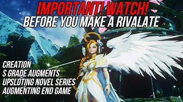 PSO2 Global: Important! Before You Make A Rivalate Series!