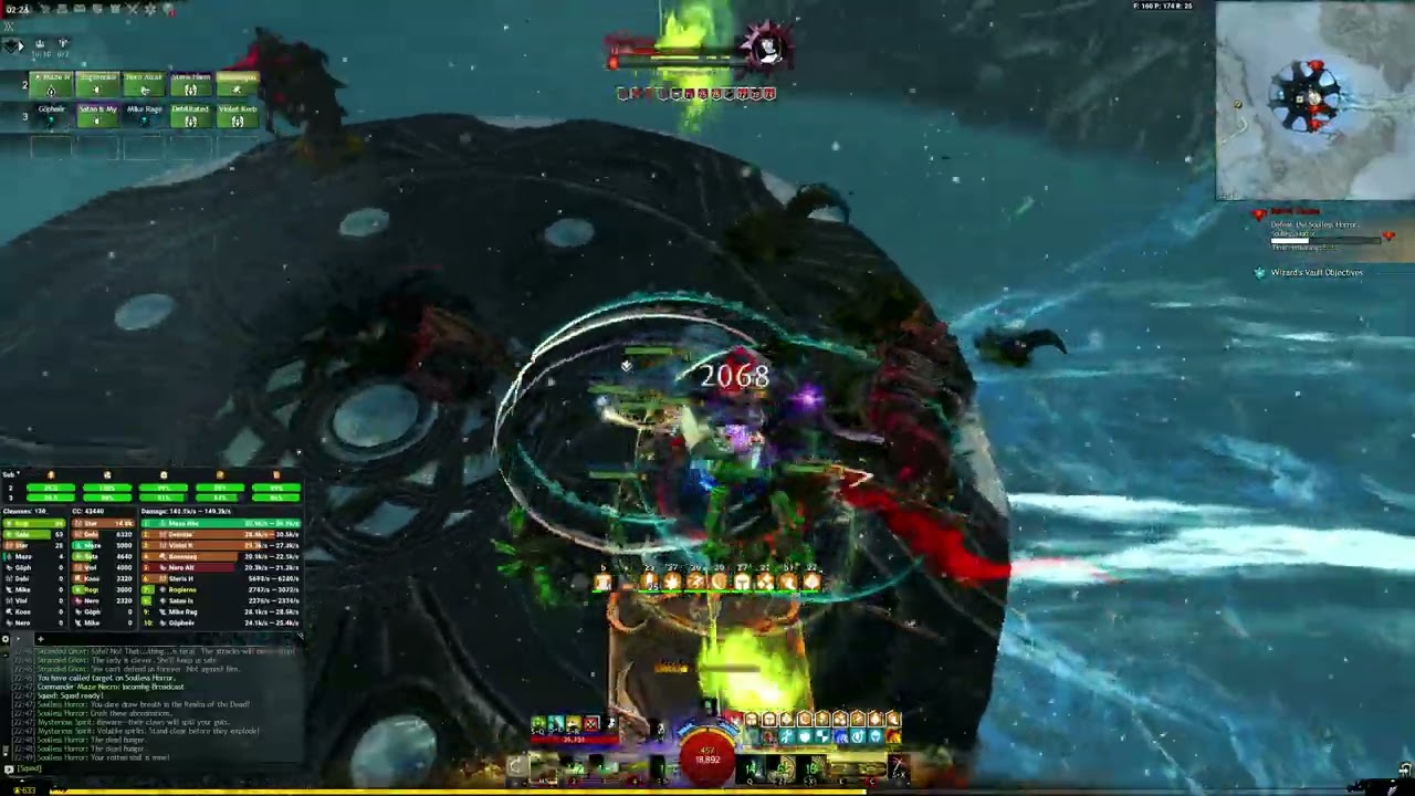 Heal Druid (Pusher) | Soulless Horror CM - Raid Wing 5: Hall of Chains - GW2