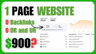 Build a One-Page AI Website & Earn $900+ Per Month | Step-by-Step for Beginners