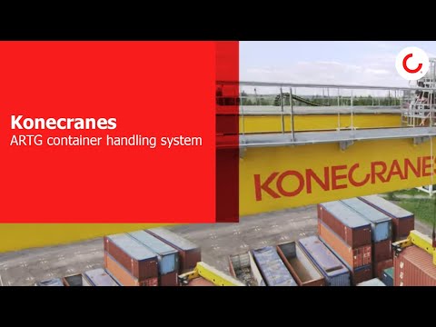 ARTG container handling system by Konecranes