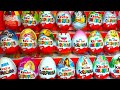 800     unboxing 800 surprise eggs mega compilation on my channel