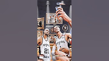 Wemby Idolized Duncan 🥰 #shorts