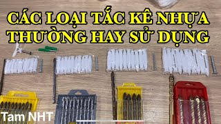 Các Mũi Khoan Tường Đi Đôi Với Tắc Kê Nhựa. Plastic Stopper.