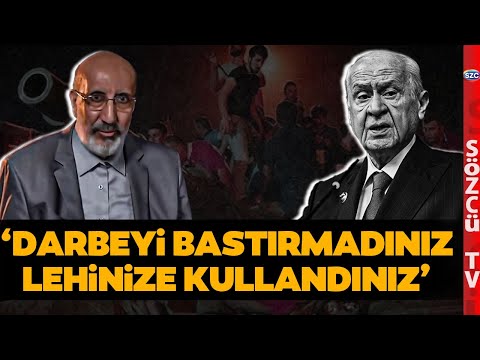 Abdurrahman Dilipak Devlet Bahçeli'ye Öyle Bir Cevap Verdi ki! 'SAVCIYA GİDEYİM'