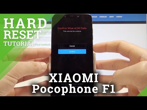 How to Hard Reset XIAOMI Pocophone F1 - Bypass Screen Lock / Factory Reset