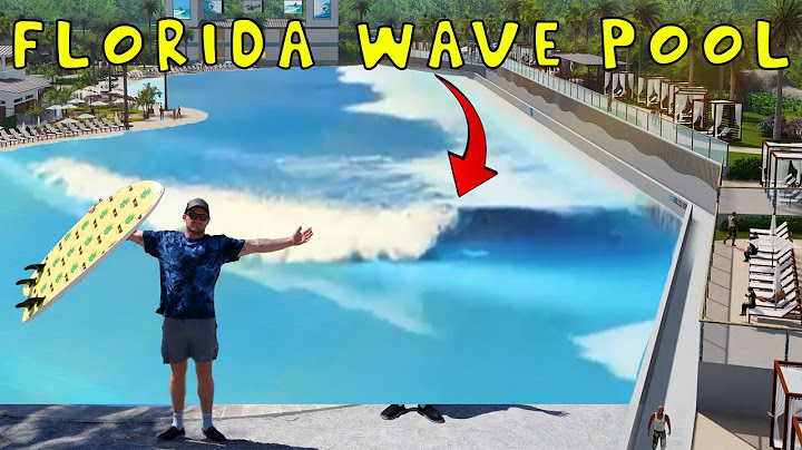 NEW Florida Wave Pool FIRST LOOK