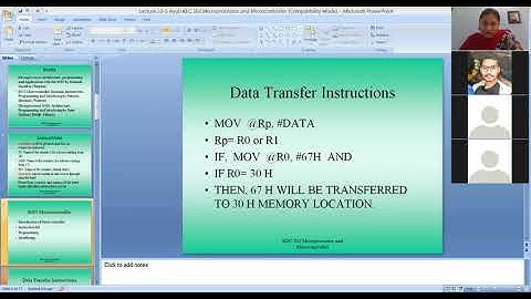 Lecture 23 : Microcontroller 8051 Logical Instructions by Dr. Shahanaz Ayub, BIET Jhansi