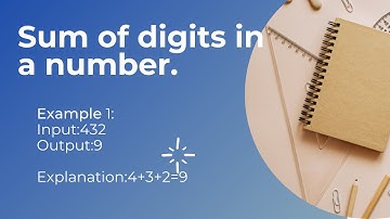 #sum_digits_given_number || sum of digits codechef solution || sum of digits using while loop