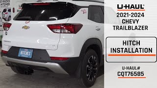 20212024 Chevy Trailblazer | UHaul Trailer Hitch Installation | CQT76585