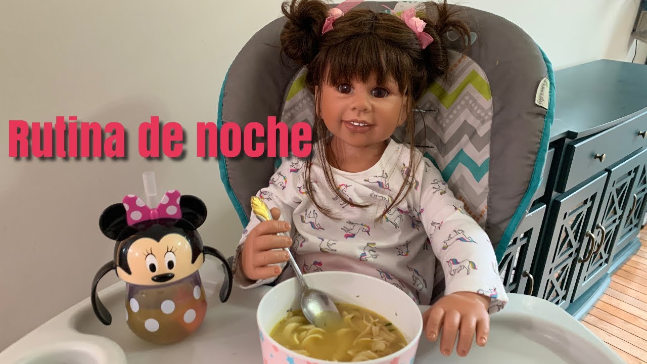Rutina de Noche de mi Niña 👧 Reborn videos de Muñeca Reborn Bebé Reborn