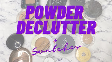 2020 Declutter- Powders