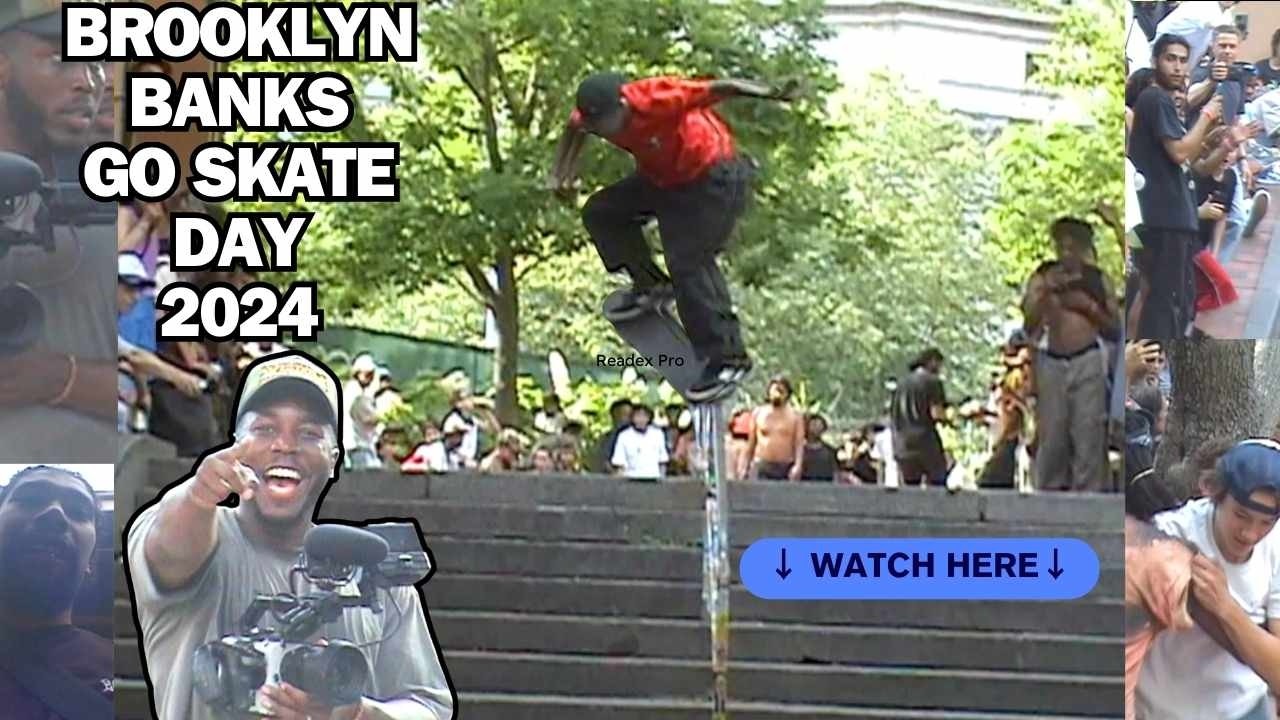 GO SKATE DAY NYC 2024 (RAW FOOTY)
