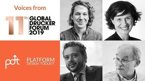 Conversations on Ecosystems and Management directly from Global Peter Drucker Forum 2019