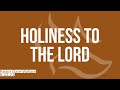 Holiness to the Lord | Exodus 28:31-38 | Pastor Dave Wallace