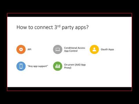 MCAS webinar: Connecting 3rd Party Applications | Session 5 | US