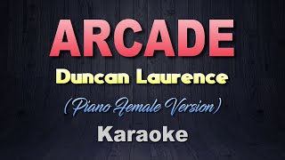 Duncan Laurence - ARCADE - Daneliya Tuleshova [ Karaoke/Instrumental ]