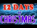 Dua Belas Hari Natal | lagu Natal untuk anak-anak | Christmas Song | Twelve Days of Christmas