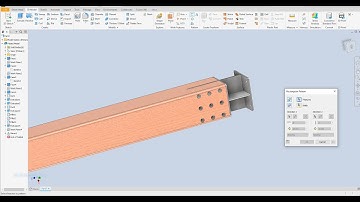 Inventor 2023 Tutorial Design Glulam column Connection With Plate And Bolt