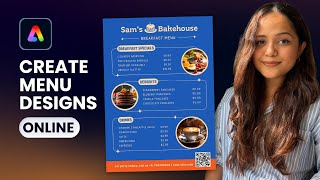 How to Create a Professional Menu Design  | Adobe Express