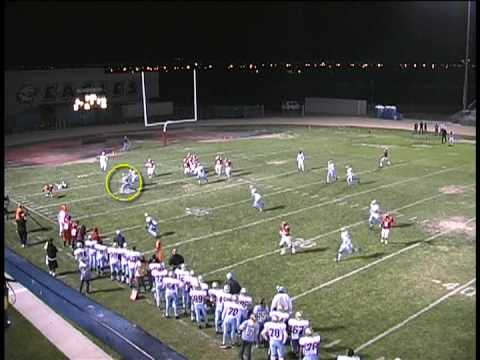 #54 Cole Wassner 2008 QHHS Football Highlights