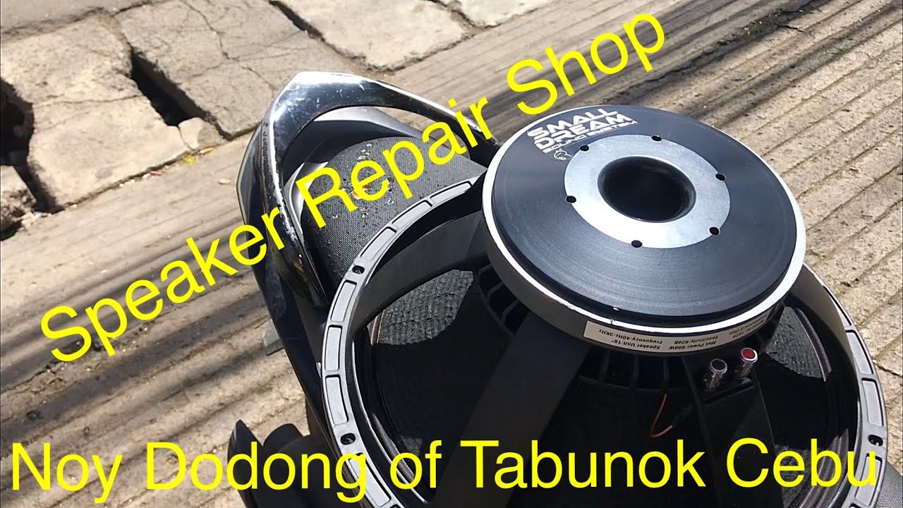 speaker repair shop near me