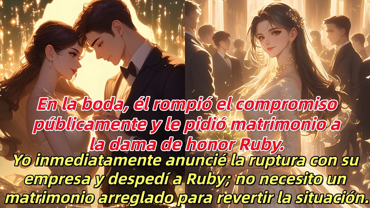 Él le propuso matrimonio a Ruby en público; cancelé su contrato y la despidí. No necesito alianzas.