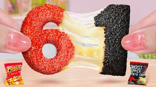 61 Vs 67 61 Mini Chicken Fry Cheetos  Ghost Pepper Best Of The Number 67 Mina Mini Kitchen