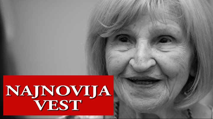 IZNENADNA SMRT! GLUMICA MIRA BANJAC OČAJNA ZBOG ODLASKA KOLEGE