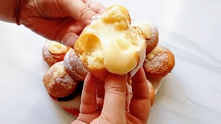 видео: ПОНЧИКИ С КРЕМОМ ВНУТРИ 🍩 Нежные и пышные! Лучший рецепт!#рецепты #сладости #крем #кулинария#сладкое картинка: ПОНЧИКИ С КРЕМОМ ВНУТРИ 🍩 Нежные и пышные! Лучший рецепт!#рецепты #сладости #крем #кулинария#сладкое
