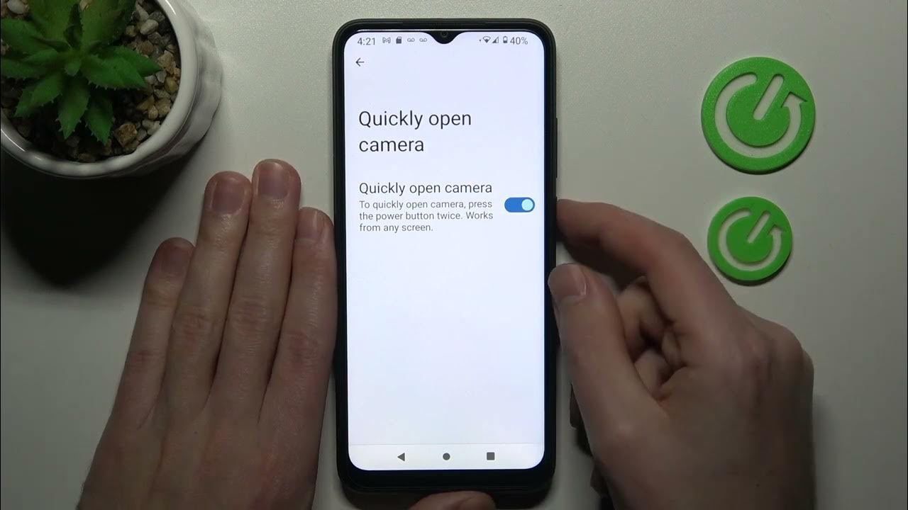 Redmi A1 — How to Activate Camera Quick Launch Using Gestures? YouTube