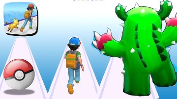 Pocket Monsters Rush - All Levels Gameplay Android,ios game Mobile Game (Levels 1-11)