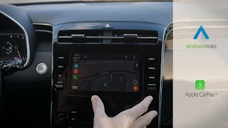 2022-2023 Hyundai Tucson Media Screen | Setting up Android Auto, Apple Car Play and more