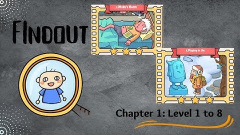 Find out chapter 1| walkthrough | Hidden Items | findout chapter 1 solution level 1 2 3 4 5 6 7 8