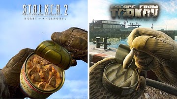 Stalker 2 vs Escape from Tarkov Physics & Details Comparison