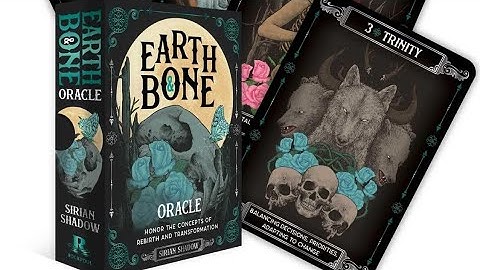 Earth Bone Oracle Deck By Sirian Shadow Mini-Review & Flip-Through
